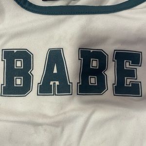 “Babe” shirt from fashion q